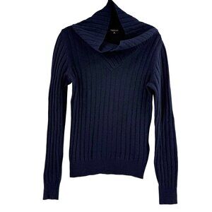 Patrizia Pepe Made In Italy Ribbed Wool & Cashmere Sweater S